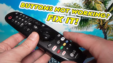 How to Fix LG Magic Remote With Buttons Not Working