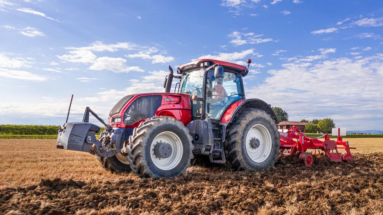 Valtra S352 + Глубокорыхлитель 7 Анкеров F.lli Drigo