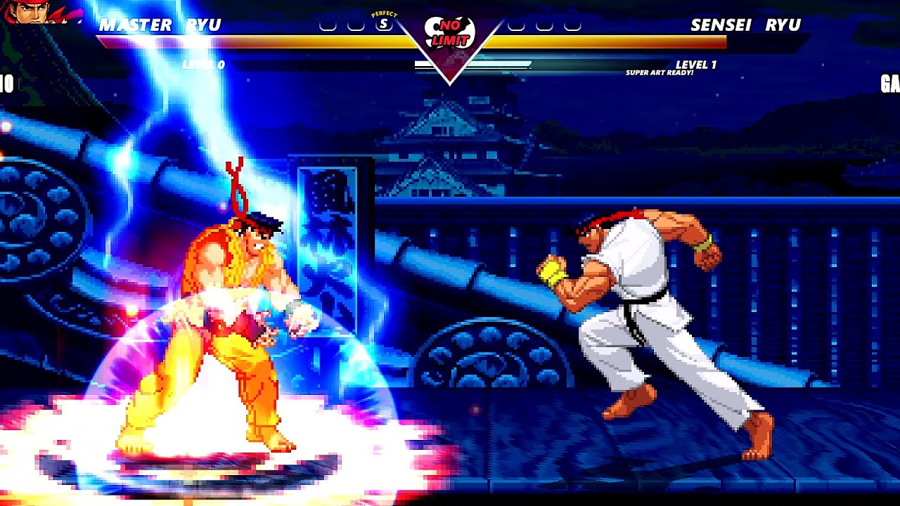 Master Or Ryu SENSEI RYU VS MASTER RYU - YouTube