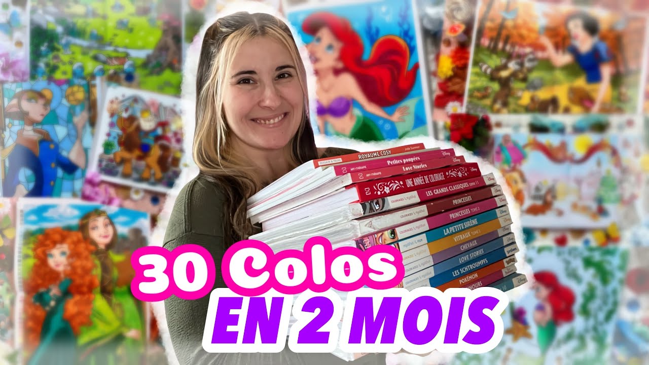 30 NOUVEAUX COLOS en DÉCEMBRE-JANVIER 🎨