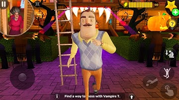 Scary Teacher 3D - New Levels Update New Chapter Miss T and Hello Neighbor Android Gameplay