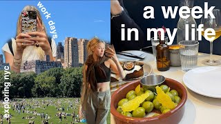 a week in my life in NYC 💔 zantore moving, hosting a party, apartment updates, work