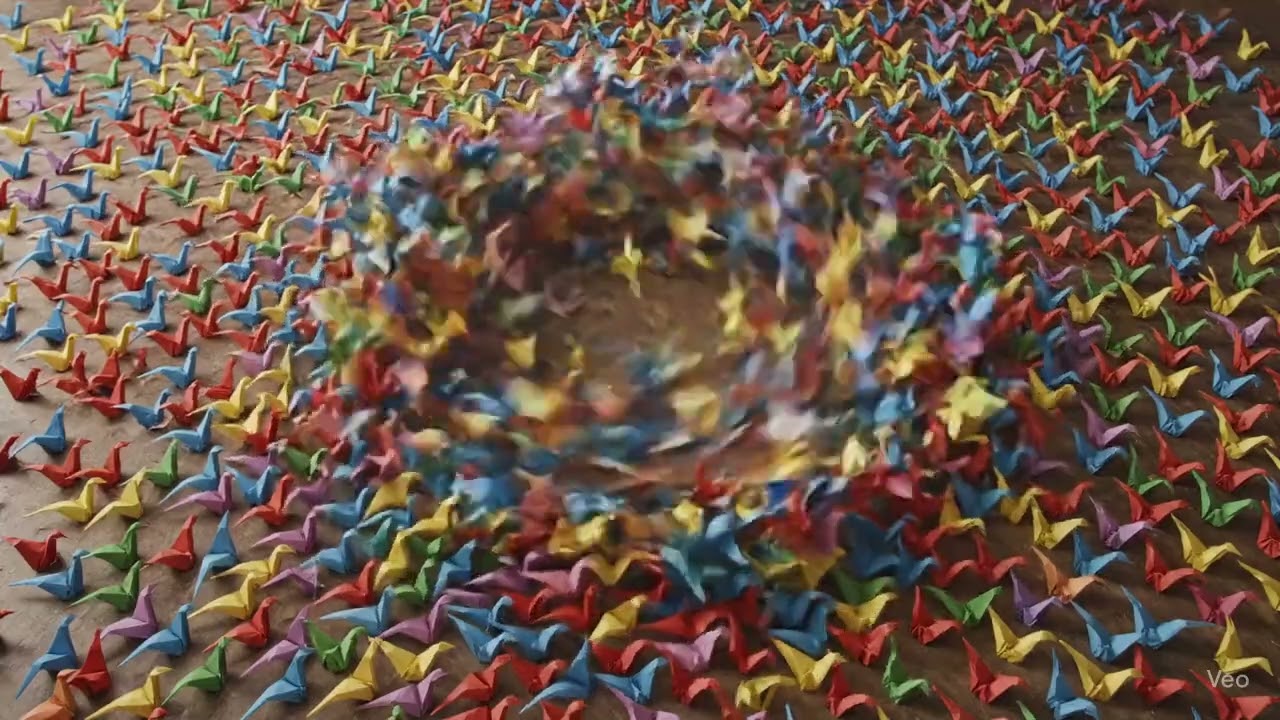 A Thousand Paper Cranes Vortex 