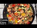 COMIDA CHINA / KUNG PAO CHICKEN HECHO EN CASA / POLLO ESTILO CHINO / RECETAS CON POLLO