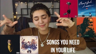Songs You Need In Your Life// My Current Favorite Songs