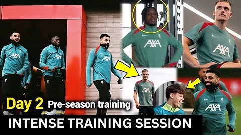 LIVERPOOL'S INTENSE TRAINING SESSION SIGNALS A NEW ERA UNDER ARNE SLOT!