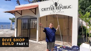 Building my new DIVE SHOP in Philippines | Part 1