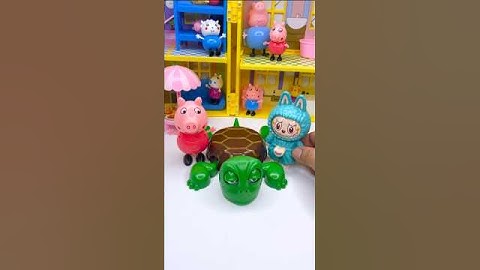 ASMR Labubu vs Peppa Pig Part 3 | Relaxing Toy Unboxing #cocomelon #squidgame