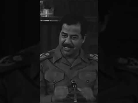 صوابن بغيري مثل شلن بالتبن صدام حسين