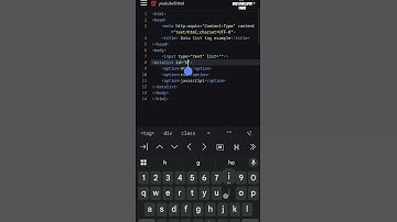 HTML datalist tag Explanation with example in tamil ! #html #coding #tamil #shortvideo #viral