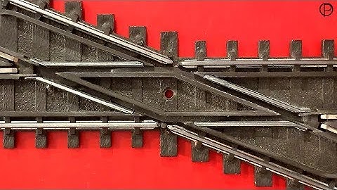 Removal, adjusting and refitting of Tri-ang Hornby R.492 Diamond Crossing
