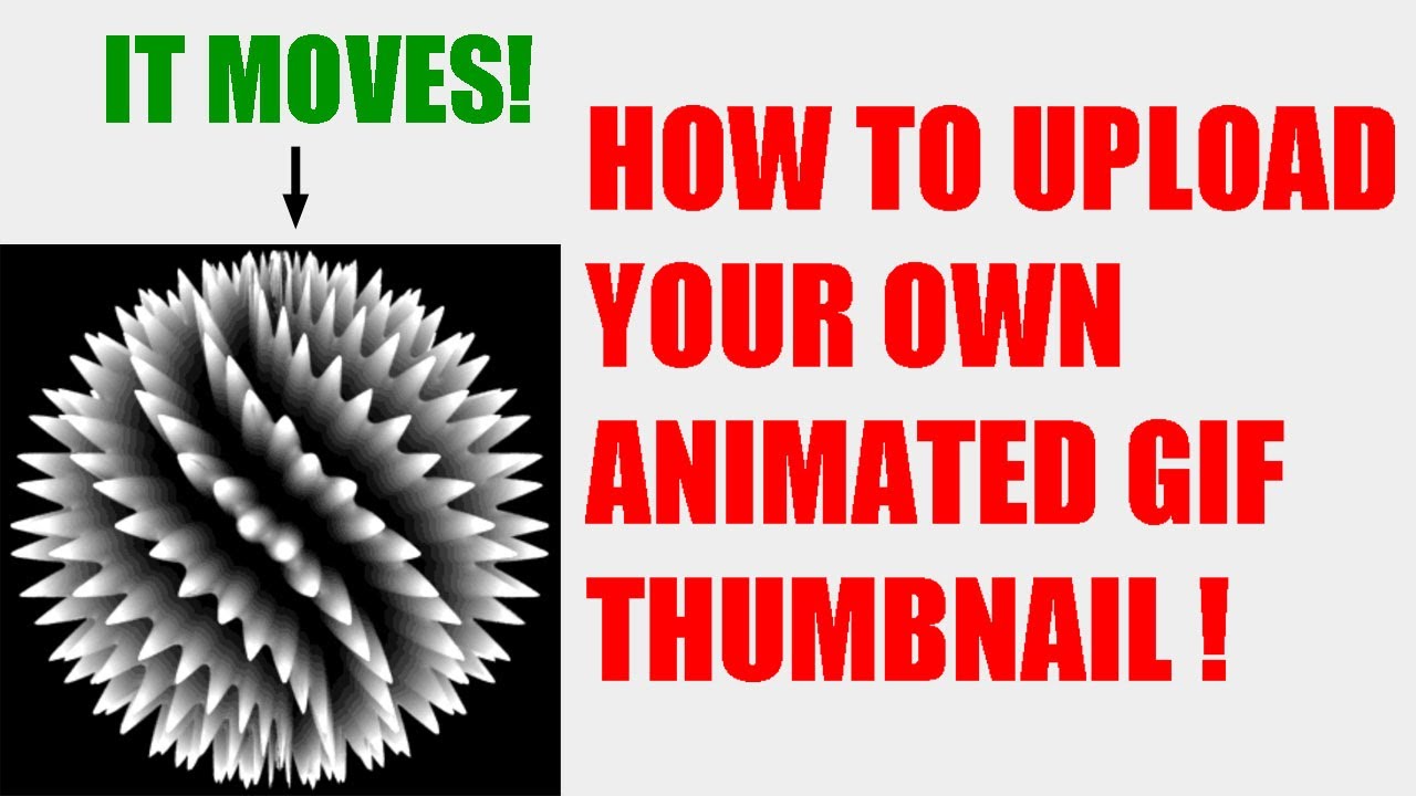 How to Create an Animated GIF Thumbnail 