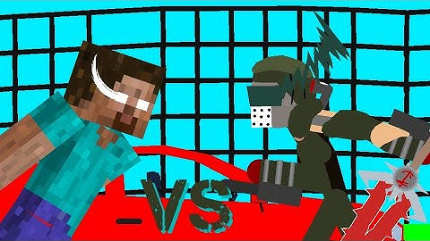 DoomSlayer Vs Herobrine - Sticknodes Animation