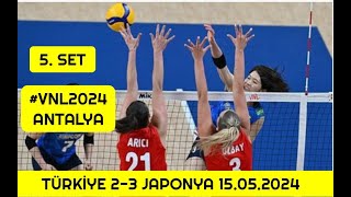 Türkiye 2-3 Japonya Kadın Voleybol Maçı 15.05.2024 #vnl2024 #vnl #japan #volleyball #japanese