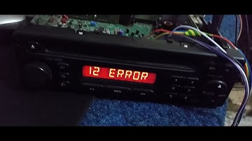 PU 2294A C,  RADIO  REMOVE ERROR 12,  CODE OFF.
