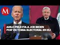 "Le deseo la mejor de las suertes": la carta de AMLO ante triunfo de Biden