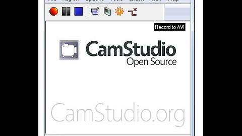 How to Record screen Windows 7 for free with Cam Studio