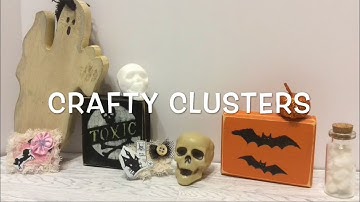 #Craftyclusters for Susan Hiles Art,  Grunge it up?