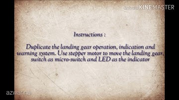 Landing Gear using Stepper Motor Arduino