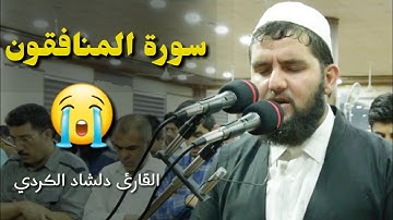 ما أجملها من تلاوة هادئة تريح القلوب_سورة المنافقون_القارئ: دلشاد احمد الكردي.