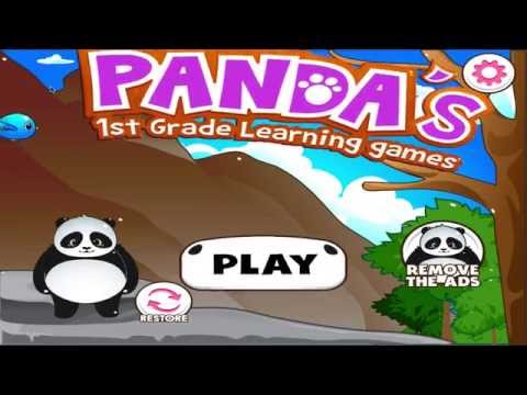 Panda 1st-Grade Learning Games