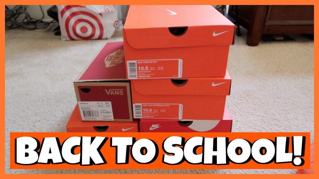 BACK TO SCHOOL SHOPPING + HAUL! - August 11, 2018