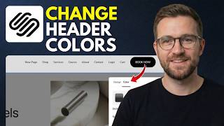 How to change the header colors in Squarespace (Step By Step 2026)