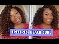 FREETRESS BEACH CURL CROCHET HAIR REVIEW| IS IT  WATER FRIENDLY?| LIA LAVON