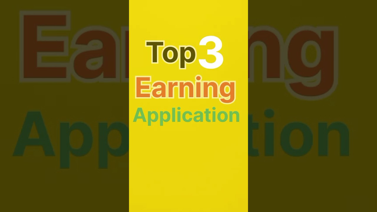Top 3 Earning Application 2024 | money earning apps  | Online Earning App | Earning App 