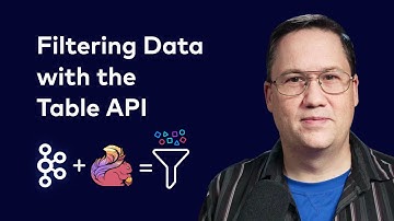 Filtering Data with the Apache Flink® Table API | Apache Flink® Table API