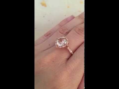 rose-gold-vintage-floral-morganite-engagement-ring-scalloped-diamond-wedding-band-~-la-more-design