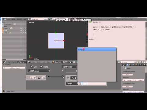 BGE - part 8 - Applying Movement (Python)