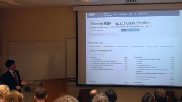Understanding Research Impact - Dr Steven Hill