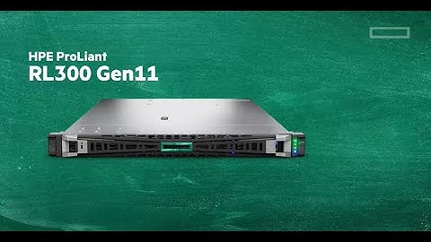 The HPE ProLiant RL300 Gen11 Chalk Talk