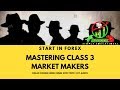 START IN FOREX MASTERING CLASS 3 | MARKET MAKERS | AUKFX
