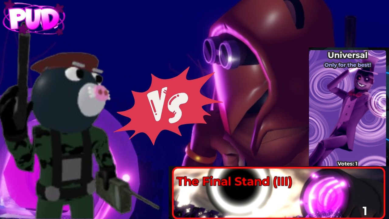 COMMANDER MONROE VS ACT 3 + UNIVERSAL MODE (Solo Gameplay) | Piggy Universal Defense