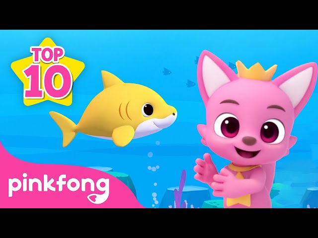 [TOP 10] Kids' Favorite Baby Shark Songs | Compilation | Pinkfong Official for Kids class=