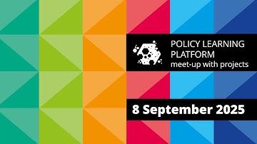 Policy Learning Platform meet-up with projects (8 September 2025)