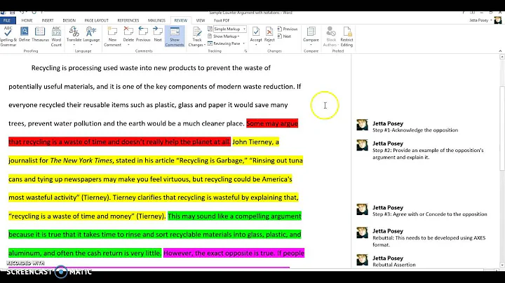 4 Steps to Writing an Effective Counter Argument
