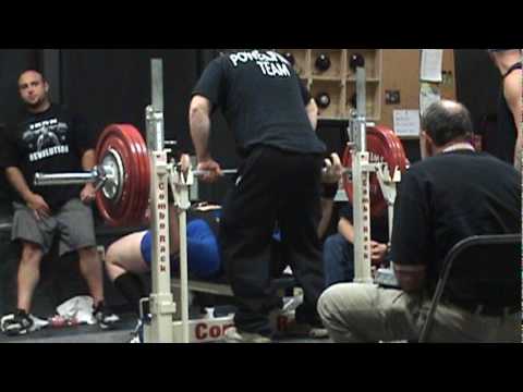 Mike Kalter's 2nd attempt bench