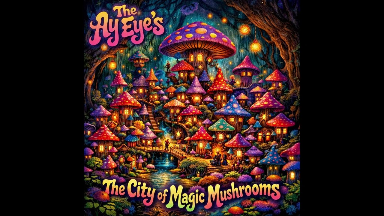 The Ay Eye's   The City of Magic Mushrooms.  #psychedelicrock  #70srock #rockmusic