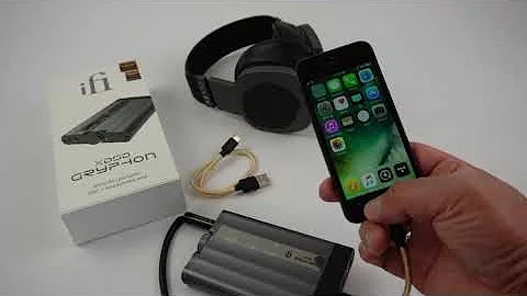 Play SACD (DSD) Music on iPhone with iFi Audio xDSD Headphone Amp and DAC