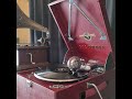 松平 晃 ♪曠野の彼方♪ 1936年 78rpm record. Columbia Model No G - 241 phonograph