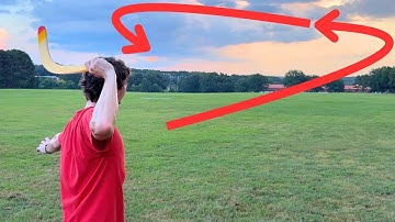 Learning to Throw a Boomerang with No Experience