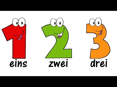 ♫ GERMAN Numbers Song 1-20 ♫ Zählen von 1 bis 20 ♫ Zahlenlied ♫ Zahlen Lernen