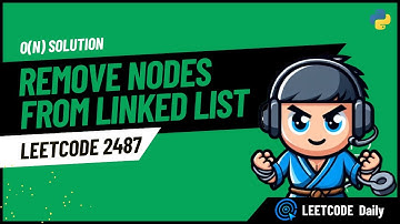 Remove Nodes From Linked List - LeetCode 2487 - Python | Hindi | Hinglish(Easy!)