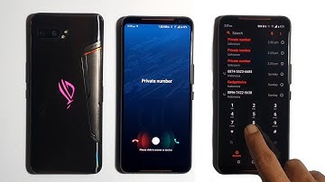 Asus ROG PHONE II 8/128 incoming calls