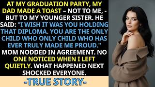 MY DAD HUMILIATED ME AT GRADUATION TO PRAISE MY SISTER — 230 WITNESSES LEFT HIM SPEECHLESS Update