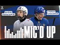 MIC'D UP: Степан Анисимов и Давид Мамаладзе. Финал Кубка Харламова