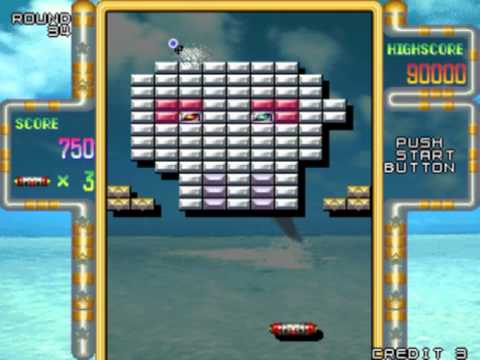 Arkanoid Returns ARCADE (Very Hard Difficulty) - Real-Time Playthrough